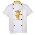 thumbnail image 1 of Ropa comercial /cocinero, uniforme de de hotel/restaurante, soporte XL blanco Sharpla Uniformes de bordado para chef, 1 of 8