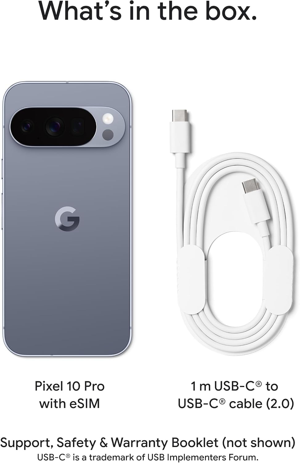 Google Pixel 10 Pro Factory Unlocked 128GB - Obsidian