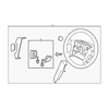 Genuine OE Kia Steering Wheel - 56100-3E236CQ