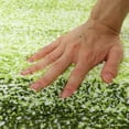 thumbnail image 6 of Unique Bargains 1 Pcs Polyester Bathroom Mat Non Slip Soft Bath Mats Rugs Machine Washable Gradient Green 60x40cm, 6 of 6