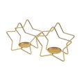 thumbnail image 2 of Hot6sl Ofertas y Liquidaciones Vela Navideña para Mesa de Comedor, Forma de Árbol de Navidad Festivo, Vela Metal y Hierro, Vela de Estrella, 2 of 5
