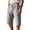 b-8Grey32, variant on PIMSSY Men Casual Shorts Summer Comfortable Breathable Lightweight Loose Fit Plain Design Everyday Wear Stretch Solid Color Outdoor Male Trendy Bottoms