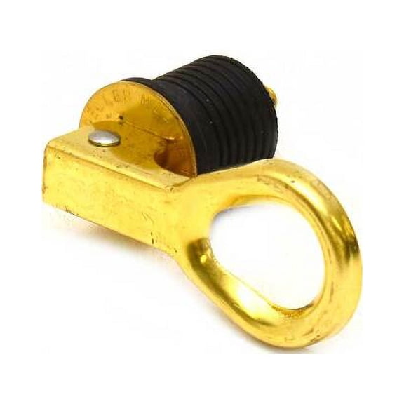 Moeller Marine Boat Bailer Plug 029000-20 | Neoprene / Brass 1 Inch