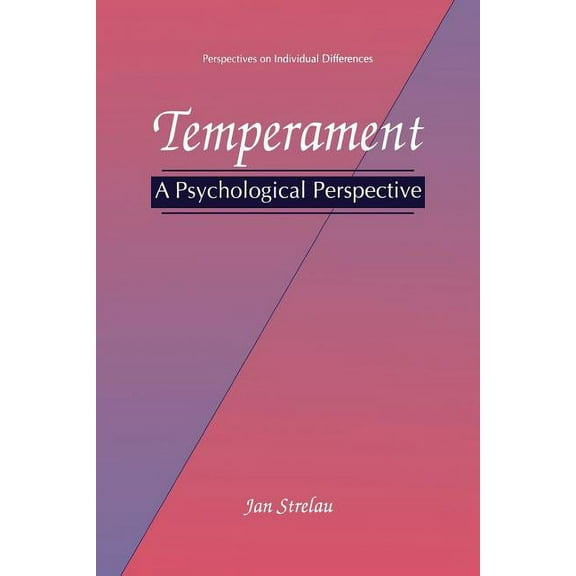 Perspectives on Individual Differences Temperament: A Psychological Perspective, (Paperback)
