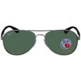 thumbnail image 3 of Ray-Ban 0RB3549 58mm Gunmetal/Polarized Green Classic G-15, 3 of 3