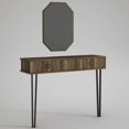 thumbnail image 5 of Sofa Tables with Storage, Accent Foyer Table with Drawers, Modern Hallway Console Table with Iron Legs, and Entryway Table with Drawers, 5 of 5