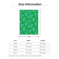 thumbnail image 5 of Rateoe Octopus1 Pattern Flannel Throw Blanket, Ultra-soft Blanket for Bed, Couch, Car, Hypoallergenic Anti-pilling blanket-80"x60"(Vertical), 5 of 6