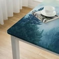 thumbnail image 5 of Acheng Birds, Fog Square Fitted Table Cloths 100% Polyester Fiber 52*52, 5 of 8