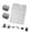 Grey, variant on Tear Resistant Car Air Bed Inflatable Mattress For Family Trip Portable Design