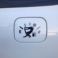 thumbnail image 6 of Deyuer Car Vehicle Truck Window Reflective Funny Gas Fuel Gage Empty Sticker Decal,Black, 6 of 8