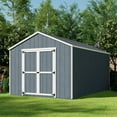 thumbnail image 3 of Little Cottage Co. 10x16 Value Gable Shed with Floor, Outdoor Wood Storage Do-It-Yourself Precut Kit, 3 of 14