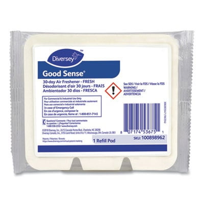 Diversey Good Sense Automatic Odor Control Air Freshener with Refills, Fresh, 0.67 oz, 12 Count