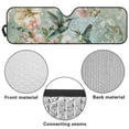 thumbnail image 7 of POLERO Car Windshield Sunshade Green Hummingbird Flower, Blocks Sun Visor Protector Foldable Sun Shield Keep Your Vehicle Cool, Fits Windshields of Car Off-road Vehicle, 7 of 7