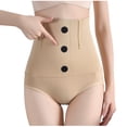 thumbnail image 2 of Ahabrexf Women's High Waist Panties with Waistband Stop and Hip Lift Shape, 2 of 9