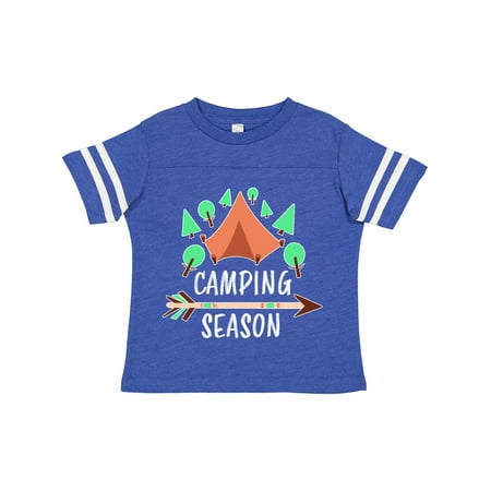 

Inktastic Camping Season- Tent Arrow Trees Gift Toddler Boy or Toddler Girl T-Shirt
