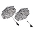 thumbnail image 1 of Sombrilla De Playa De 2 Piezas Con Abrazadera Universal Para Sombrilla De Cochecito De Bebé, Parasol Portátil Para Actividades Al Aire Libre Macarena Sombrilla de playa Paraguas, 1 of 8