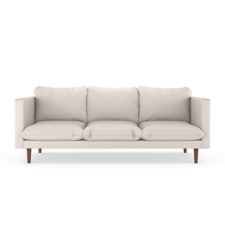 Braxton Sofa Vegan Leather Ivory