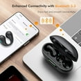 thumbnail image 6 of AI Translation Earbuds Real Time 144 Languages 60H Playtime Translator Ear Buds Audifonos Traductores Inglés Español Wireless Earphones Bluetooth Headphones for Android iOS Workout Gym Sports, 6 of 8