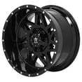 thumbnail image 4 of RBP 71R Avenger 22x12 8x180 BP / 4.75 BS -44mm Offset 124.1mm CB (Hub Centric) Gloss Black Wheel, 4 of 5