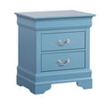 thumbnail image 2 of Compact Teal Bedroom Resplendent - Nightstand 24"x22"x16", No Assembly, Feature Striking Extra Eye-catching, 2 of 3