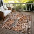 thumbnail image 6 of Addison Rugs Chantille Indoor/Outdoor Transitional Novelty Paprika Washable Rectangle Rug, 8' x 10', 6 of 6