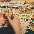 thumbnail image 3 of 3D Wooden Car Animal Puzzle Jigsaw Woodcraft Kit Toy DIY Self-Assembly Model, 3 of 6