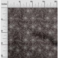 thumbnail image 1 of oneOone Viscose Chiffon Fabric Leaves & Floral Artistic Sashiko Printed Fabric 1 Yard 42 Inch Wide, 1 of 4