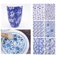 thumbnail image 4 of Rongfmy Autocollant de Cuisson Jingdezhen DIY Bleu 6 Pcs, 4 of 9