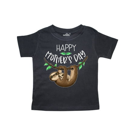 

Inktastic Happy Mother s Day Cute Mom and Baby Sloth Gift Toddler Boy or Toddler Girl T-Shirt