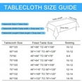 thumbnail image 3 of DWCN Faux Linen Rectangle Tablecloth - Wrinkle and Stain Resistant Washable Table Cloth for Kitchen Dining Room Holiday Table Cover for Party Dinner, Beige, 70 x 140 Inch, 3 of 5