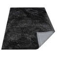 thumbnail image 3 of Rugsotic Carpets Hand Tufted Shag Polyester Eco-Friendly Area Rugs - 2'8''x4'11'', Rectangle, Charcoal, Plain Solid Design, High Pile Handmade Anti Skid Rugs for Living Room, Bed Room K00111, 3 of 5