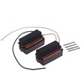 thumbnail image 4 of Soidarity 2 pastillas de doble salida, diseño único, transductor eléctrico negro, estabilidad Humbucker, reemplazo de Material Premium para bajo Accesorios para instrumentos musicales Soidarity OD019924-00, 4 of 6