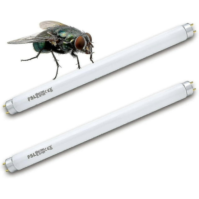 Fsl T8 F10w Bl Replacement Bulb For Mosquito Killer Lamp, 34.5cm Uv Tube For 10w Mosquito Killer/insect Killer(2pcs) (dp)