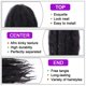 thumbnail image 4 of Trenzas de ganchillo Marley Hair ZRQ Afro Kinky de 24 pulgadas, 8 paquetes, 4 of 7