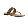 thumbnail image 1 of CUSHIONAIRE Women's Quiche Thong Sandal +Comfort Foam, 1 of 5