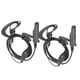 thumbnail image 1 of 2x Impermeable en apariencia Auricular Auricular PTT Con Micrófono Para UV9R A58 97 UV9R Plus Radio De Vías, 1 of 6