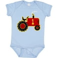 thumbnail image 3 of Inktastic Red Tractor 1st Birthday Boys Baby Bodysuit, 3 of 5