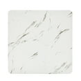 thumbnail image 2 of Mainstays 34inch Straight Top Folding Table, Card Table, Marble White, 2 of 8