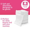 thumbnail image 5 of Simply Soft Premium Cotton Pads, 330 Count, 100% Natural and Lint-Free Cotton, 5 of 7