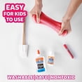 thumbnail image 5 of Elmer's 3D Washable Glitter Glue Pens, Classic Rainbow Color, 10 Count, 5 of 7