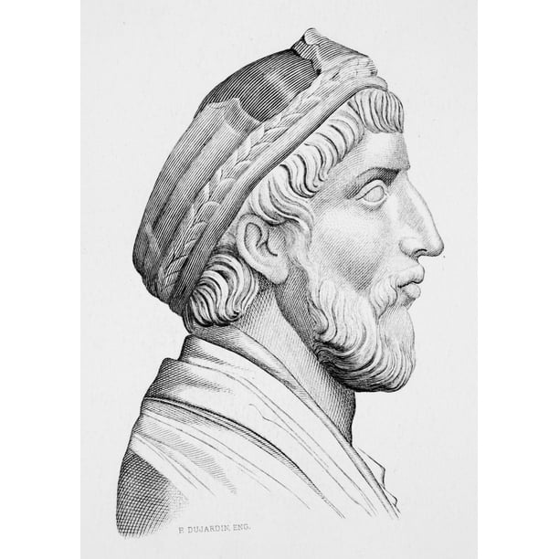 Stretched Canvas Art - Emperor Julian Ii (331-363). /Ncalled The