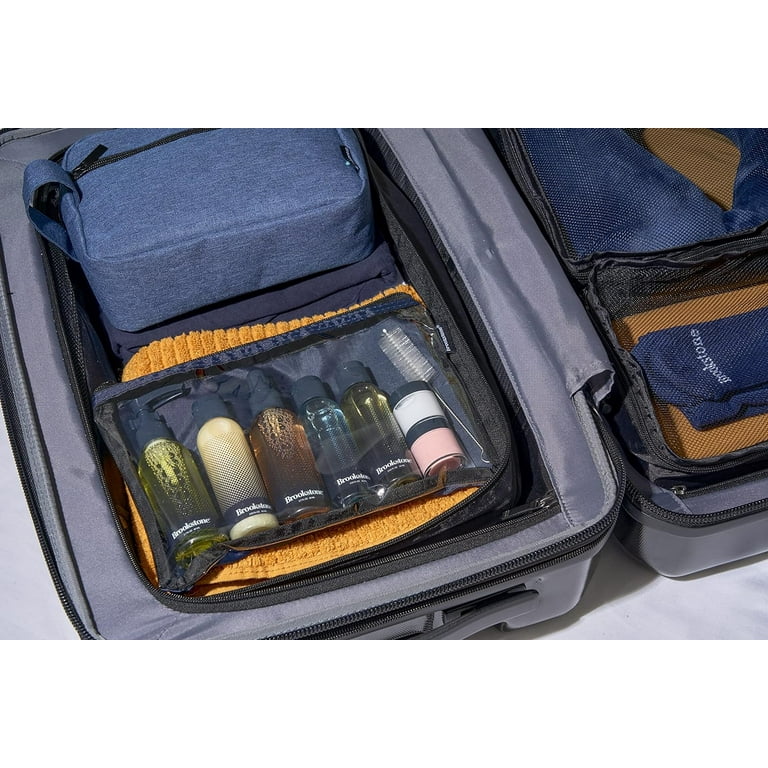 Brookstone Travel Storage Bag Large Multi Functional Cosmetics