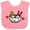 Pink and White, variant on Inktastic Ramen Japanese Noodles Lover Boys or Girls Baby Bib