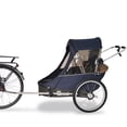 thumbnail image 1 of Wike Premium Remorque pour Vélo pour Enfants Double - Inclut Poussette et Trousse de Jogging, 1 of 1