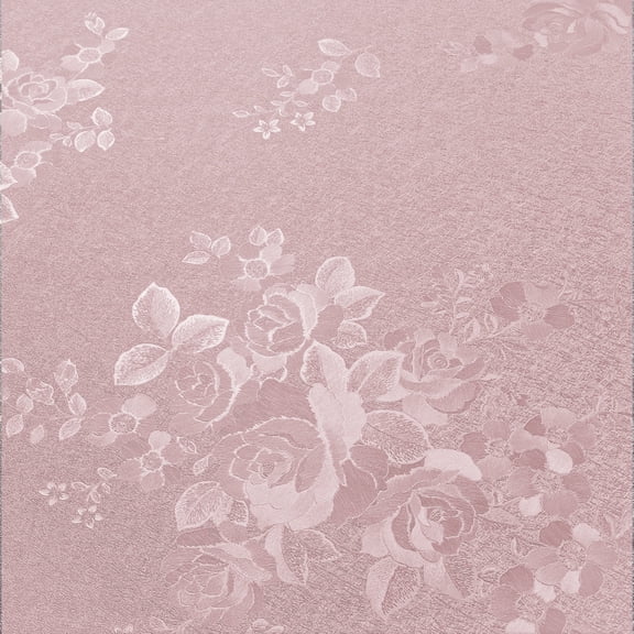 VEELIKE Textured Light Pink Wallpaper Peel and Stick for Bedroom Girls Room 15.7"x118" Self Adhesive Pink Floral Wallpaper Pink Contact Paper for Cabinets Drawers Removable Textured Vinyl Wallpaper