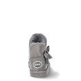 thumbnail image 3 of Pawz Little & Big Girls Faux Suede Shearling Bow Boots, 3 of 5