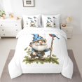 thumbnail image 2 of Castle Fairy Kawaii Gnome Twin Bedding Sets,Cartoon Animal Bird Bedding Comforter Set, 2 of 8