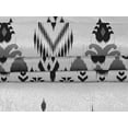 thumbnail image 5 of oneOone Velvet Gray Fabric Ikat Craft Projects Decor Fabric Printed By The Yard 58 Inch Wide, 5 of 5