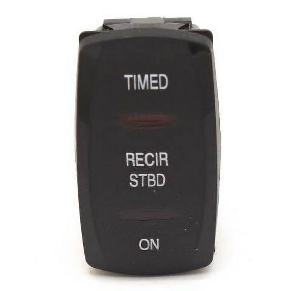 Carling Marine Boat Rocker Switch | Starboard Recirc Timed Off On