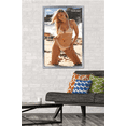 thumbnail image 2 of Sports Illustrated: Swimsuit Edition - Camille Kostek 22 Wall Poster, 22.375" x 34" Framed, 2 of 5